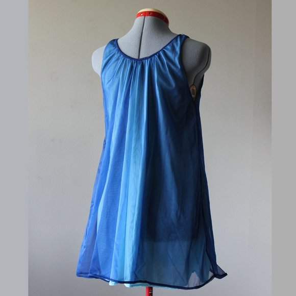 Vintage Chiffon Nightgown - Picture 2 of 3